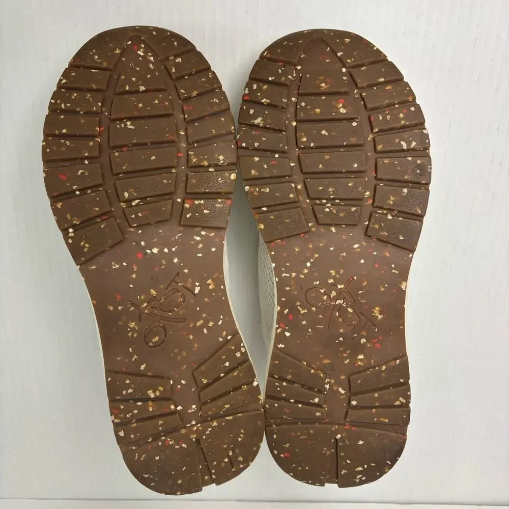 OTBT Flash Platform Sneaker Women's Size 8.5 Style 10137 white and leopard - Picture 6 of 12